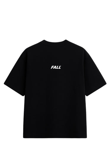 Camiseta Oversized Leve Básica II — camiseta oversized vista frontal com estampa