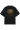 KIT 3 CAMISETAS PRETAS - MINIMALISMO — modelo vestindo peças do kit, vista traseira