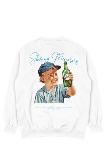 Moletom gola Careca "Sharing Memories"