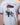 zoom na estampa camiseta branca