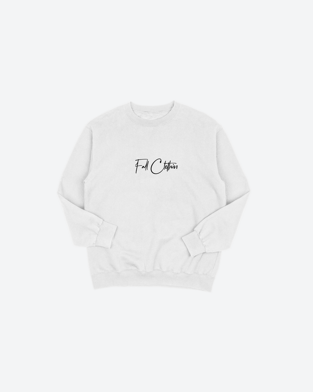 Moletom gola Careca Básico "Fall Clothing"