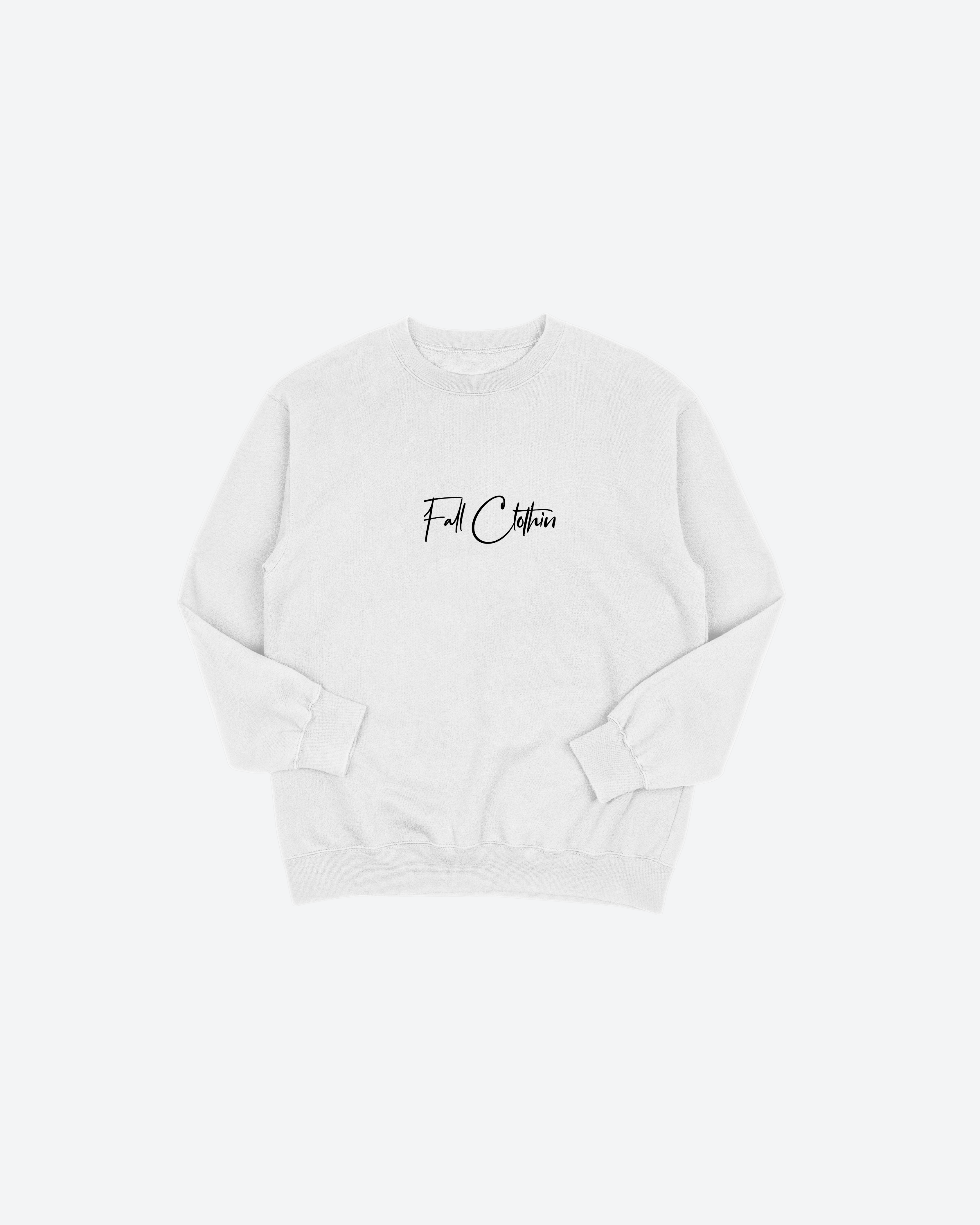 Moletom gola Careca Básico "Fall Clothing"