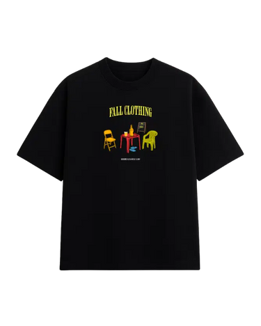 Camiseta estampada Boteco Fall — vista traseira com acabamento premium