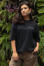 Gola canelada 3cm estruturada camiseta heavyweight algodão malha penteada acabamento premium