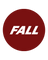 LOGO VERMELHO #791111 ESCRITO FALL
