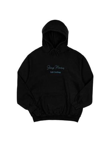 Moletom Canguru "Sharing Memories" — close na estampa e detalhe do bordado