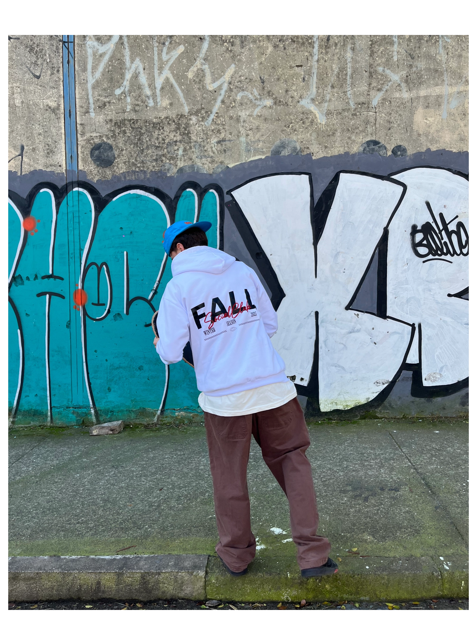 Moletom Canguru "Fall Social Club"