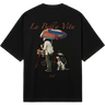 KIT LA BELLA VITA — detalhe das estampas das camisetas